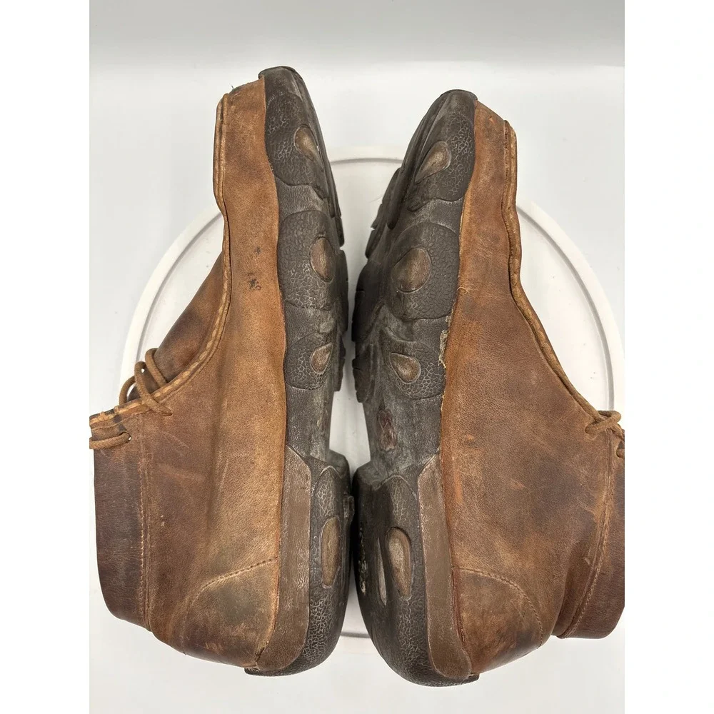 Twisted X Driving Mocs 8 Brown Western Rugged Leather Chukka Shoes Gorpcore Hike